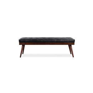 Radnor Gerçek Deri Bench-siyah