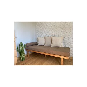 Doğal Ahşap Cassına Daybed