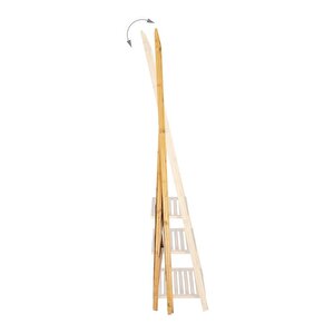 Digithome Bambu 3 Raflı Havlu Askısı Banyo Düzenleyici Havluluk Organizer Db-0006