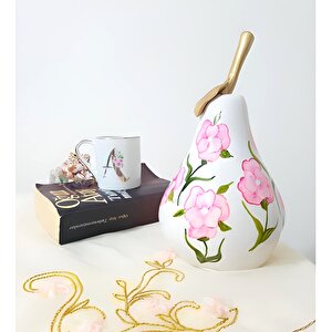 Renkli Armut Biblo Polyester, 30 Cm