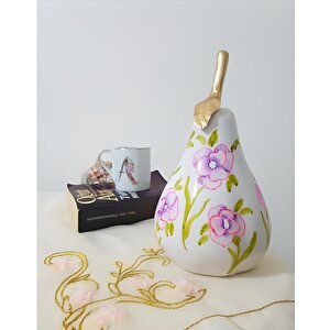 Renkli Armut Biblo Polyester, 30 Cm