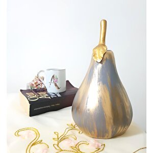 Renkli Armut Biblo Polyester, 30 Cm