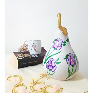 Renkli Armut Biblo Polyester, 30 Cm