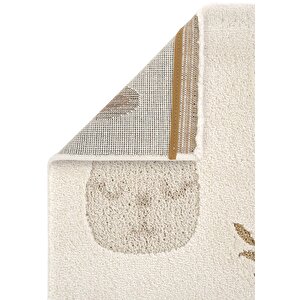 Cool Halı Klein 04 Pastel Renk Yumuşak Çocuk Halısı Kız Çocuk Odası Halısı Hayvan Figür Bebek Halısı