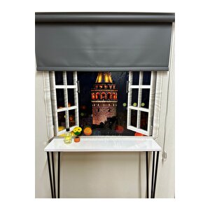 Blackout Işik Geçi̇rmeyen Stor Perde Antrasi̇t 200x220 cm