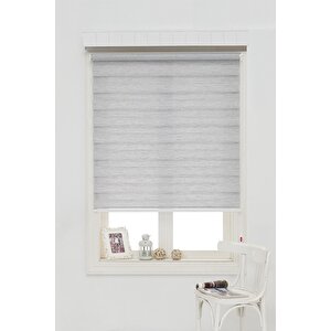 Bambu Raks Açık Gri Zebra Perde 60x200
