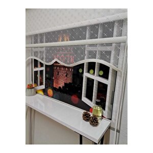 Çift Mekanizmalı Tül Ve Stor Perde - Model 11 230x260 cm