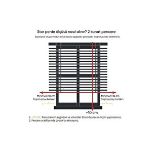 Çift Mekanizmalı Tül Ve Stor Perde - Model 11