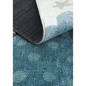 Cool Halı Velvet Renkli Hayvan Desenli Yumuşak Dokulu Yıkanabilir Dokuma Şönil Çocuk Odası Halısı