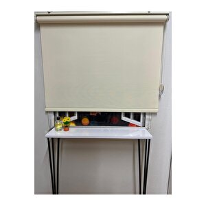 Mat Krem Stor Perde 150x260 cm