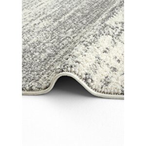 Cool Halı Fink 6051 Gri Bukle Salon Halısı Oturma Odası Halısı Kesme Halı Yolluk Koridor Halısı