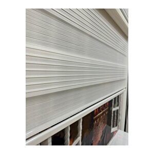 Geniş Plise Ekru Zebra Perde 70x260 cm