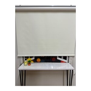 Blackout Işik Geçi̇rmeyen Stor Perde Ekru 100x260 cm