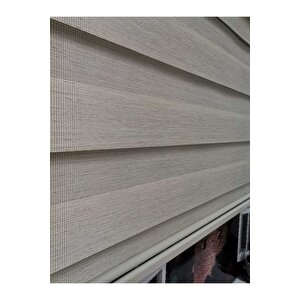 Bambu Raks Krem Zebra Perde 70x260 cm