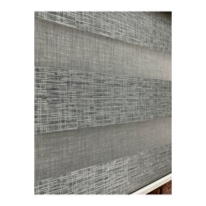 Kuzey Koyu Gri Zebra Perde 60x200