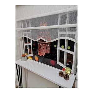 Çift Mekanizmalı Tül Ve Stor Perde - Model 2 100x260 cm