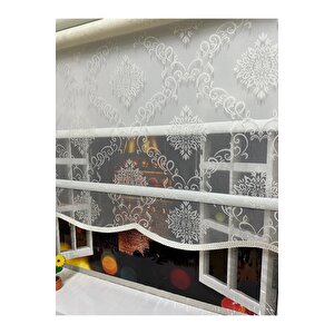 Çift Mekanizmalı Tül Ve Stor Perde - Model 4 80x200 cm
