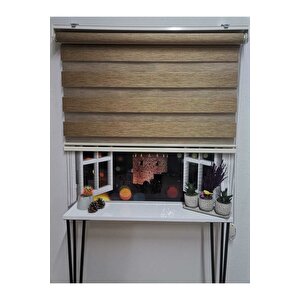 Bambu Raks Taba Rengi Zebra Perde 100x270 cm