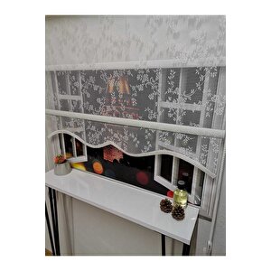 Çift Mekanizmalı Tül Ve Stor Perde - Model 6