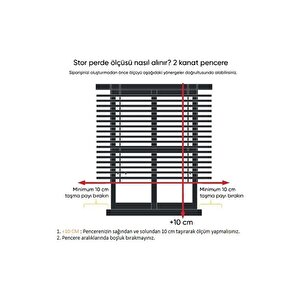 Geniş Plise Ekru Dilimli Zebra Perde