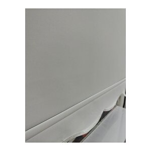 Mat Beyaz Dilimli Stor Perde 250x260 cm