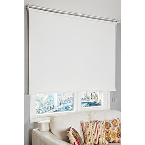 Mat Beyaz Stor Perde 70x200 cm