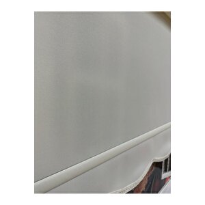Mat Ekru Dilimli Stor Perde 190x200 cm