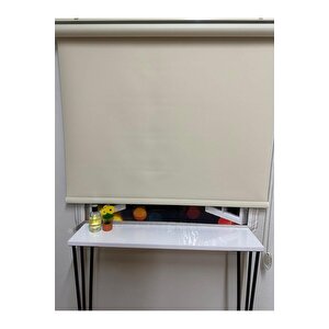 Blackout Işik Geçi̇rmeyen Stor Perde Krem 120x270 cm