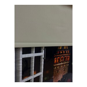 Blackout Işik Geçi̇rmeyen Stor Perde Krem 120x270 cm