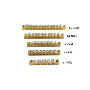 Toprak Barası 12 Delik 80a (6,5x9) 5 Adet