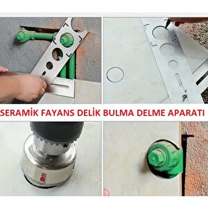 Seramik Fayans Delik Bulucu Cetvel