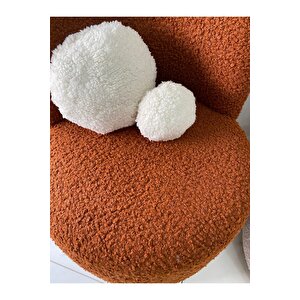 Cookie Berjer / Tekli Koltuk / Balkon Seti (dai̇reni̇ze Tesli̇m), Teddy, Kiremit Kiremit