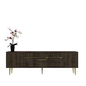 Dekolp1ct Tv Sehpasi Ceviz-Altın Ceviz Gold