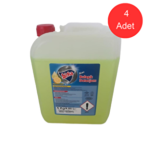 Sıvı Bulaşık Deterjanı 4 Adet X 5 Kg.