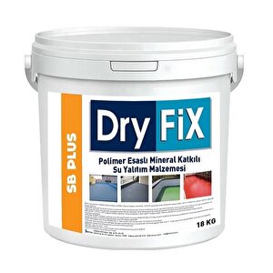 Dryfix Sb Plus Polimer Esaslı Su Yalıtım Malzemesi 18 Kg Gri