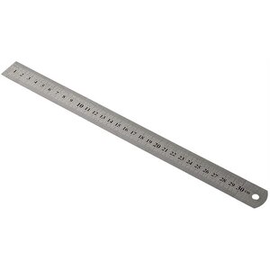 Çelik Cetvel Metre 30 Cm