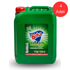 Ultra Yoğun Çamaşır Suyu 4 Adet X 5 Kg.