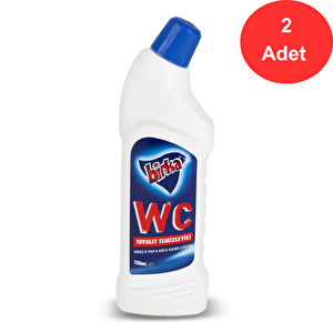 Wc Tuvalet Temizleyici 750 Ml. X 2 Adet