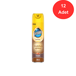 Mobilya Spreyi, Klasik, 300 Ml. X 12 Adet