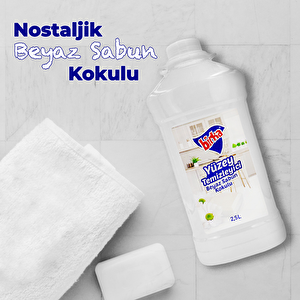 Birka Beyaz Sabun Kokulu Yüzey Temizleyici 3 Adet X 2,5 L.