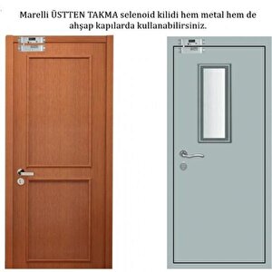 Üstten Takma Selenoid Kilit Fail Safe, Elektrik Kesildiğinde Açık