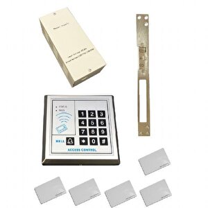 Marelli Giriş Kapıları Için Ekonomi̇k Elektronik Şifreli Ve Kartlı Geçiş Kilit Sistemi Set / Iç Mekan Için