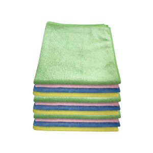 3222 Mikrofiber Toz Ve Cam Bezi 40 X 40 Cm. - 12 Adet