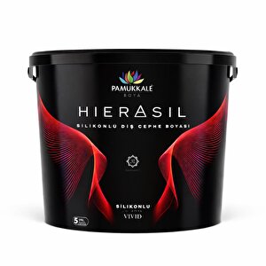 Pamukkale Hierasil Silikonlu Dış Cephe Boyası 2.5 Lt Orjinal Siyah