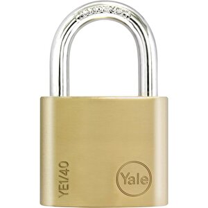 Yale Essential Serisi 40 Mm Prinç Sarı Asma Kilit