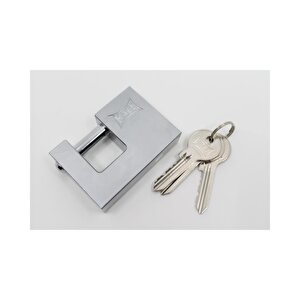 Kale Kd001/50-160 60 Mm Prinç Kayar Milli Pimli Saten Asma Kilit