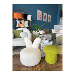 Bunny Peluş Tavşan Mini Çocuk Berjer Puf