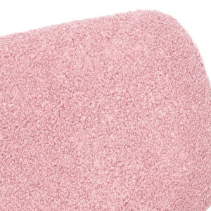 Teddy Ofis Ve Çalışma Sandalyesi-pembe 64x74-83x63 Cm