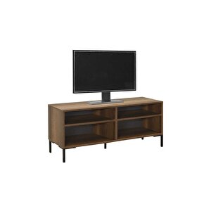 Roma Modüler Tv Ünitesi - Koyu Ceviz (oslo Ceviz) 120x53x48 Cm (gxyxd)