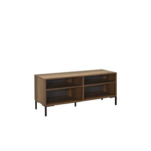 Roma Modüler Tv Ünitesi - Koyu Ceviz (oslo Ceviz) 120x53x48 Cm (gxyxd)